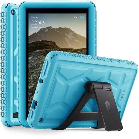 amazon fire   tablet case ultra thick soft silicone protective cover abbey tech hub