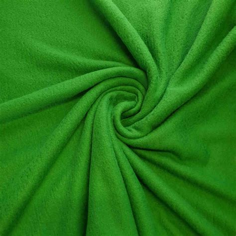 polar fleece green curtain dream
