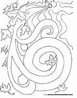 Wind Coloring Pages Blowing Getdrawings Leaves Printable Getcolorings Color Drawing sketch template