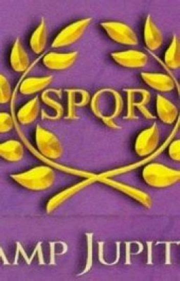 logo  camp jupita  shown  purple  yellow colors  gold