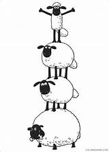 Coloring4free Sheep Shaun Printable Pages Coloring sketch template