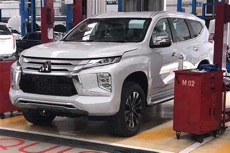 2020 mitsubishi pajero sport spy shots leaked ahead of debut