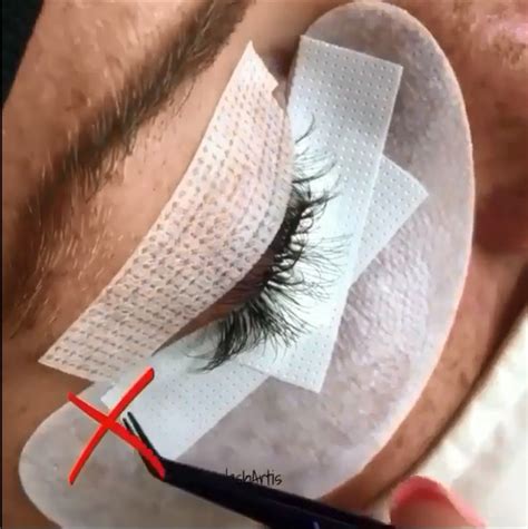 How To Remove Eyelash Extensions Tape Correctly Lash Training Lash