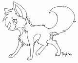 Foxy Lineart Ms Paint Deviantart Coloring sketch template