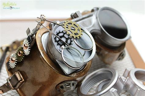 diy steampunk goggles michelle s party plan it