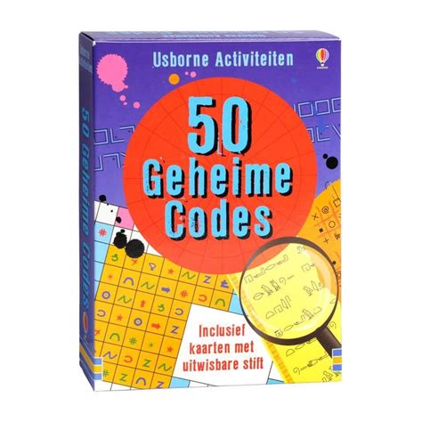 bolcom  geheime codes activiteitenkaarten nvt  boeken