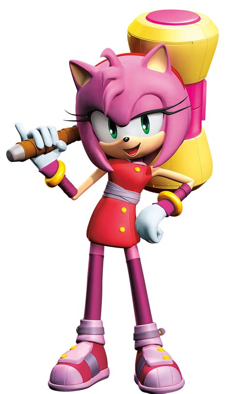 Amy Rose From The Sonic The Hedgehog Series