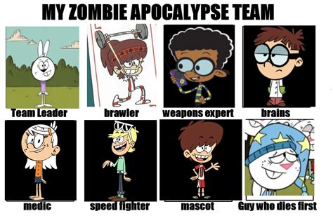 My Zombie Apocalypse Meme Loud House By Lovellmcbirde On