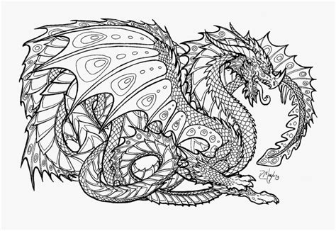 coloring page dragon mandala  file  diy  shirt mug