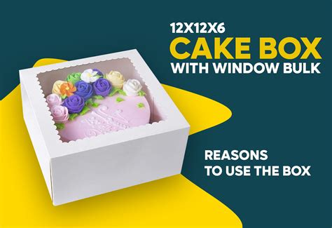 xx cake box  window bulk reasons    box