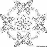 Mandala Sommer Malvorlagen Ausmalen Ausdrucken Ausmalbilder Mandalas Schmetterling Kostenlos Vorlagen Grundschule Blumen Feen Mädchen Schmetterlingen Auswählen sketch template