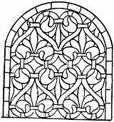 Glass Coloring Stained Pages Printable Mosaic Patterns Color Window Designs Kids Templates Medieval Pattern Plaid Getcolorings Wine Craft Print Sheets sketch template