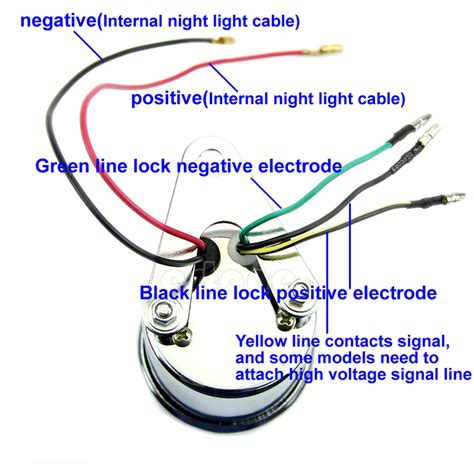 wire tachometer diagram