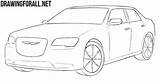 Chrysler Draw 300c Drawing Cars Drawingforall Ayvazyan Stepan Tutorials Posted sketch template