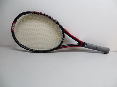 wilson triad hammer  tennis racquet racket    strung  sq inches wilson tennis