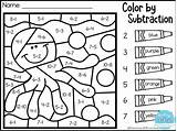 Color Code Math Kindergarten Grade Subtraction Pages Amazing Worksheets Activities Coloring Addition First Printable 1st Colors Number Preschool Teacherspayteachers Education sketch template