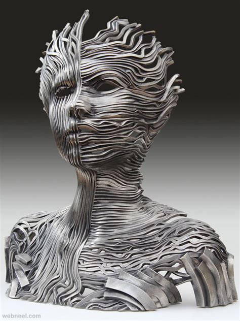 beautiful  creative metal sculptures  metal wall sculptures