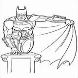 Batman Coloring Kids Pages sketch template