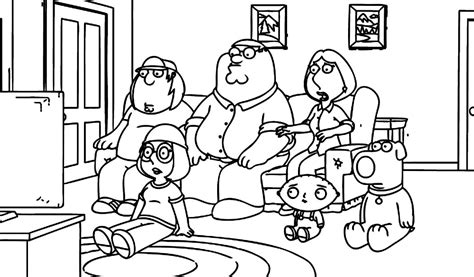 coloring pages family guy lomabrhianna