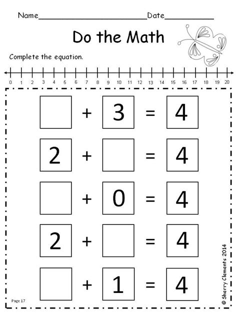 addition worksheets  kindergarten   thekidsworksheet