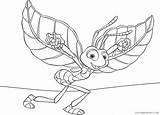 Coloring4free Bugs Coloring Life Printable Pages Related Posts sketch template