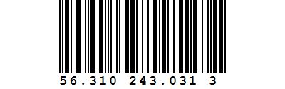 identcode deutsche post dhl barcode symbology description information
