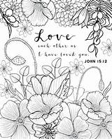 Coloring Pages Adult Adults Sheets Scripture Bible Verse Verses Printable Laugh Live John Book Books Colouring Color Valentine Sheet Kids sketch template