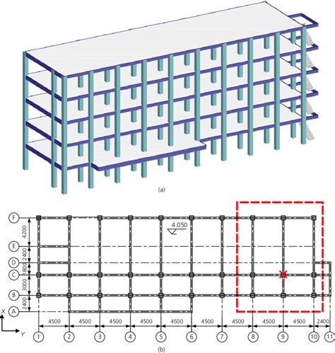 storey prototype rc frame structure dimensions  mm    scientific diagram