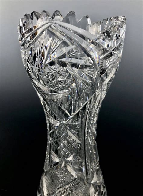 19 Awesome American Brilliant Cut Glass Vase 2024