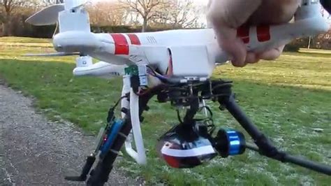 dji phantom fatshark fpv tarot  axis gimble  lots  youtube