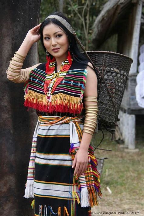 Kabui Attire Manipur Native American Girls Native American Beauty