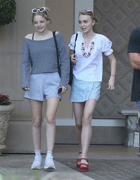 Lily Rose Depp Summer Style Out And About In Beverly