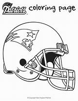 Coloring Pages Football Helmet Patriots Nfl Kids Logo Super Steelers England Cowboys Dallas Color Atlanta Falcons Sheets Printable Bowl Sports sketch template