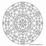 Mandala Mandalas Ausmalbilder Ausdrucken Erwachsene Mystery Luxus Coloriage Chouette sketch template
