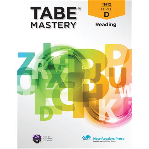 tabe mastery reading level  student book