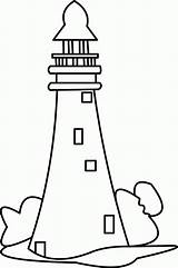 Coloring Lighthouse Pages Adults Comments sketch template