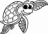 Turtle Coloring Pages Snapping Printable Color Print Getcolorings sketch template