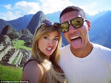 Chris Smalling Enjoys The Heights Of Machu Picchu With Model Girlfriend