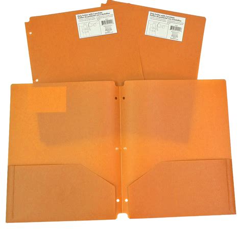 pocket poly folder   multiple colors walmartcom