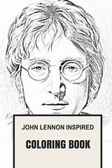 John Lennon Beatles Sixties sketch template