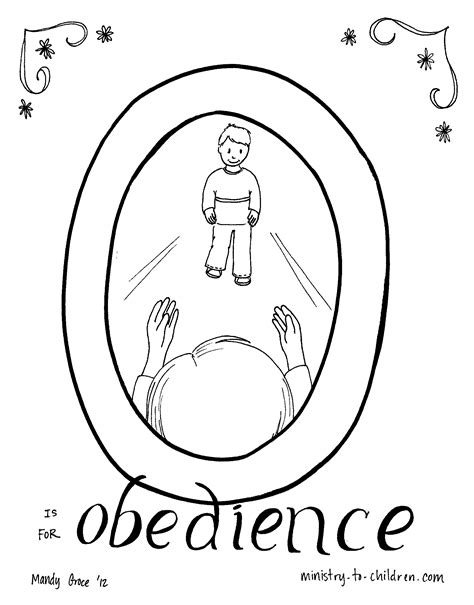 obedience coloring page coloring home