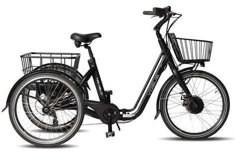 popal elektrische driewieler fiets   zwart  kopen