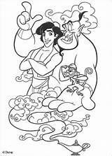 Aladdin Genie Jasmine sketch template