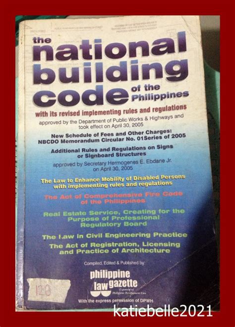 the national building code of the philippines hobbies and toys books