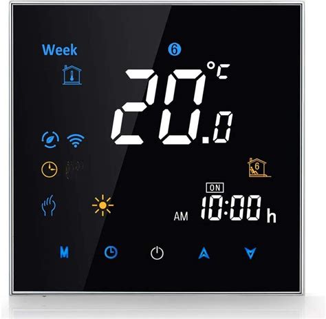 smart wifi thermostat compatible  alexa google home ifttt programmable wireless