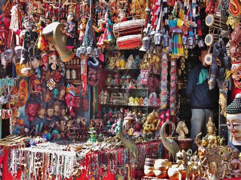 tourist shop thamel kathmandu photo