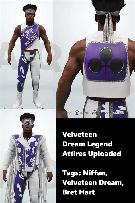 niffans creations velveteen dream customs added ps cawsws