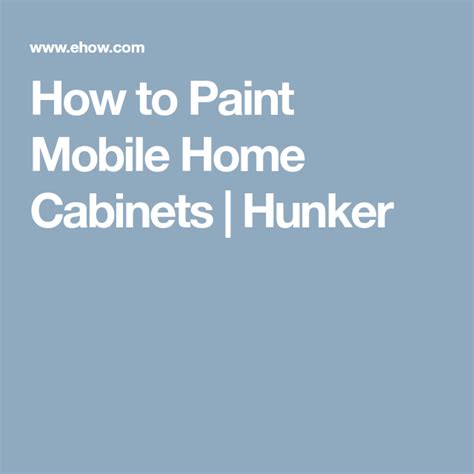 paint mobile home cabinets hunker   paint mobile home cabinets paint mobile