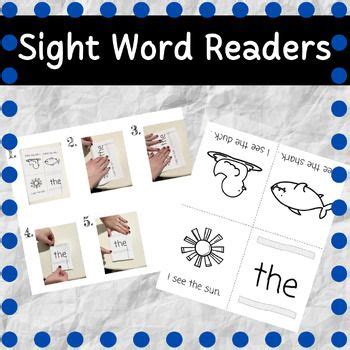 sight word books printable sight word books sight words printables