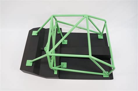 custom mustang drag race roll cage watson engineering